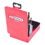 Coffret de forets HSS-G Co 5, en box métal 19 pcs. 1-10mm-4