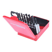 Coffret de forets HSS-R laminés, 19 pcs. en box métal, 1-10mm-4