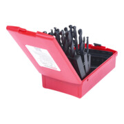 Coffret de forets HSS-R laminés, 25 pcs, en box PVC, 1-13mm-5