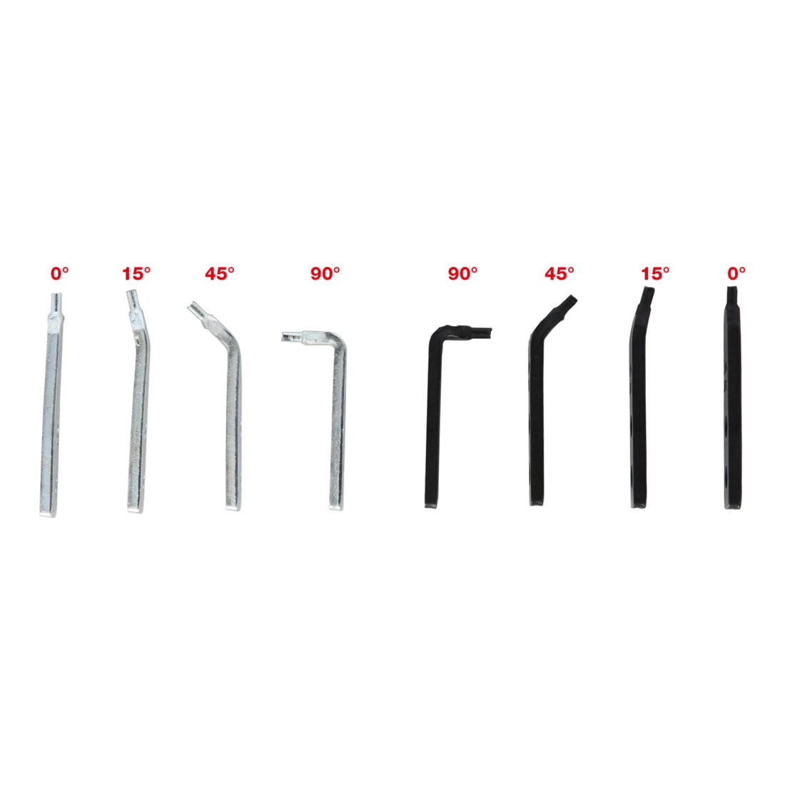 Coffret de pinces à circlips à crémaillère, 20 pcs.