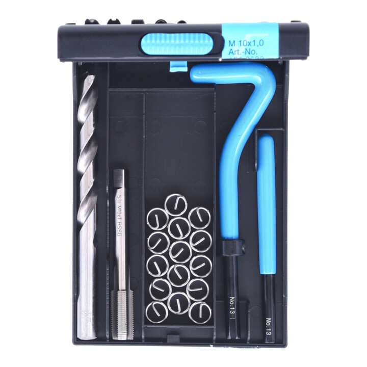Coffret de réparation Nirosthal M10x1,0x14 mm, 19 pcs.