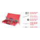 Coffret de tarauds et filières KS Tools  HSS, 44pcs.
