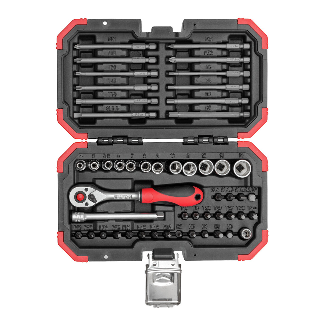 Coffret d'embouts 1/4" Gedore R33003051, 51 pcs BMC