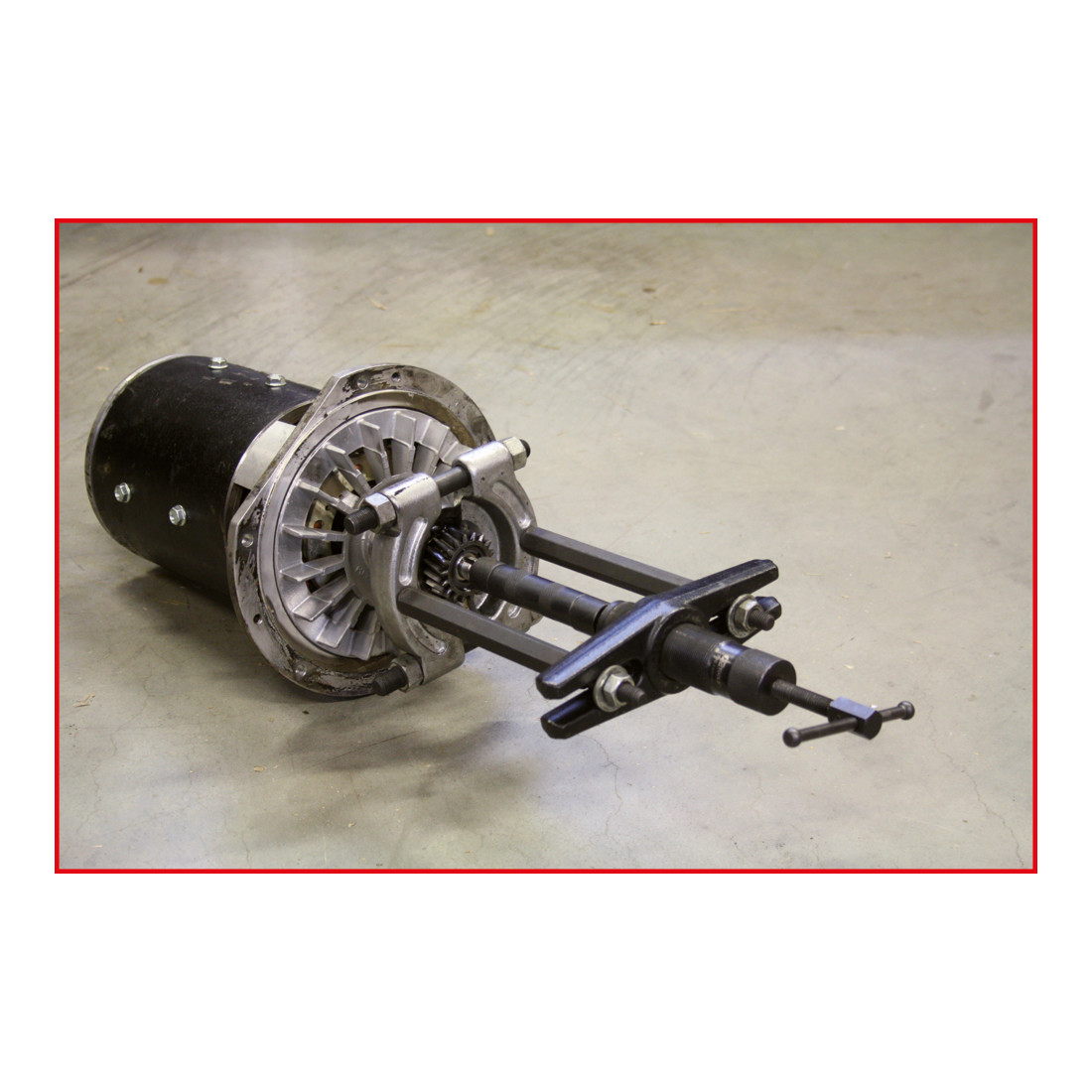 Coffret d'extracteurs hydrauliques universels KS Tools à 2 et 3 griffes, 22 pièces