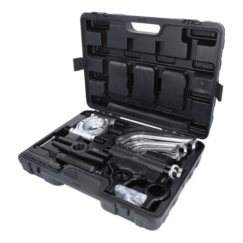 Coffret d'extracteurs hydrauliques universels KS Tools à 2 et 3 griffes, 22 pièces
