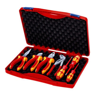 Coffret d'outils "RED" Électro Set 2, 7 outils Knipex