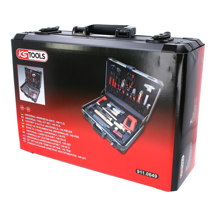Coffret d'outils universels KS Tools 1/4" + 1/2" 149 pièces