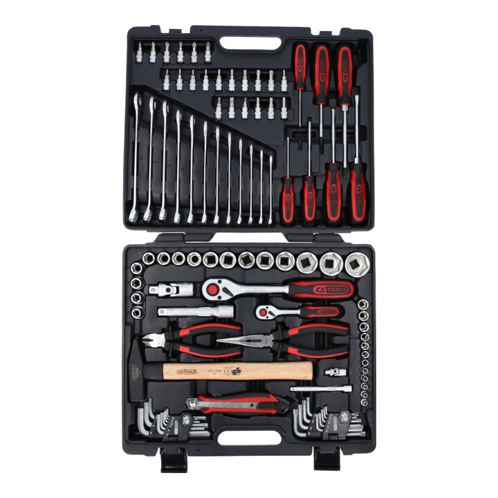 Coffret d'outils universels KS Tools 1/4"+1/2" 97 pièces