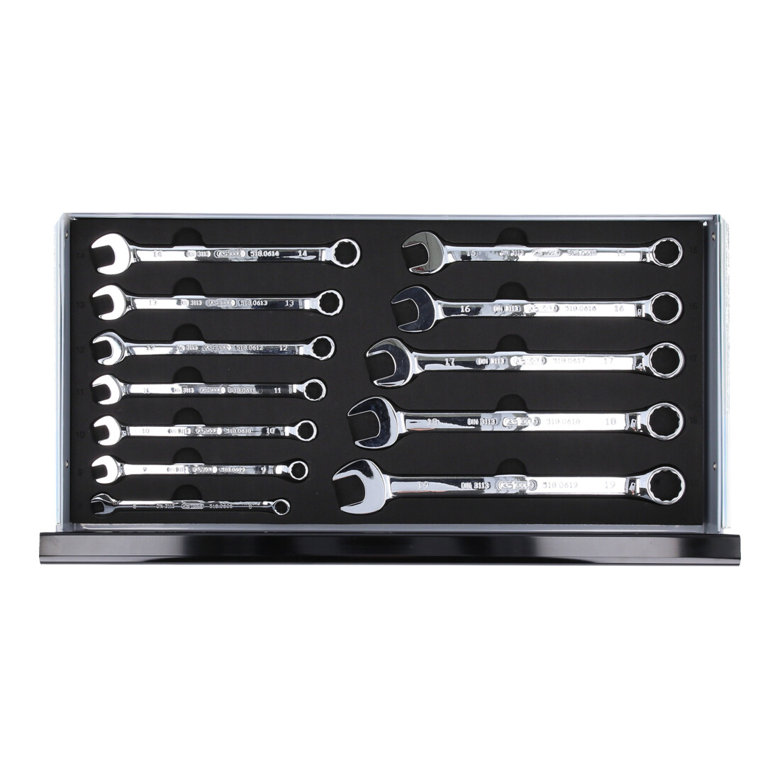 Coffret d'outils universels KS Tools 1/4"+1/2" CHROMEplus, 99 pcs.