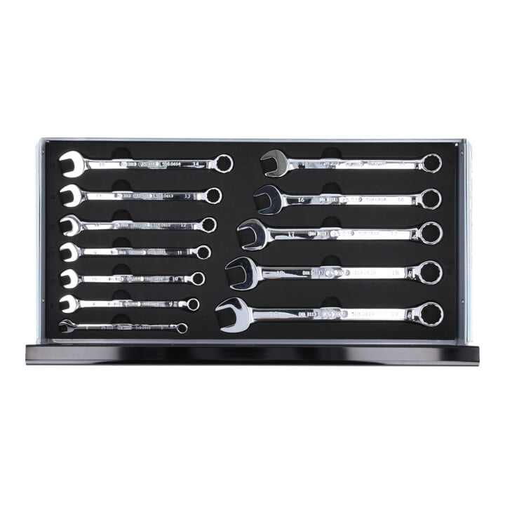 Coffret d'outils universels KS Tools 1/4"+1/2" CHROMEplus, 99 pcs.