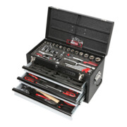 Coffret d'outils universels KS Tools 1/4"+1/2" CHROMEplus, 99 pièces GEAR-2