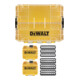 Coffret moyen DEWALT TOUGHCASE™ y compris boîtes de déversement et supports pour embouts de vissage 25mm et 57mm, vide à recharger DT70803-QZ-1