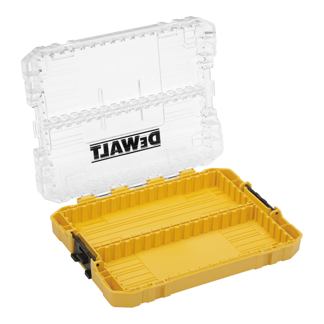 Coffret moyen DEWALT TOUGHCASE™ y compris boîtes de déversement et supports pour embouts de vissage 25mm et 57mm, vide à recharger DT70803-QZ