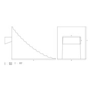 Coin 250 x 160 x 185 mm pour berlines et véhicules utilit. BGS-2