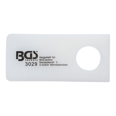 Coins nylon pour garnitures avec trou 100 x 45 mm BGS