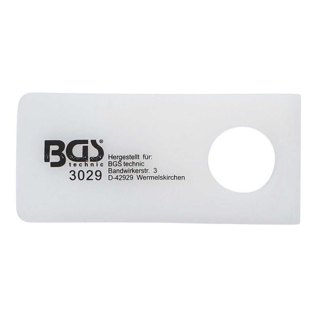 Coins nylon pour garnitures avec trou 100 x 45 mm BGS