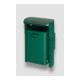 Collecteur de déchets AG 08 Fixation muralee ou poteau avec auvent, vert Var-1