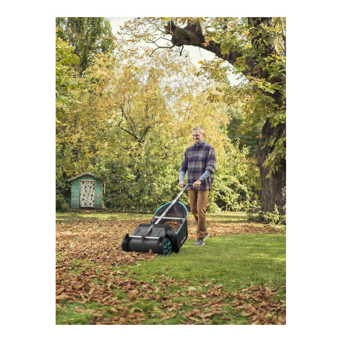 Collecteur de feuilles et de gazon GARDENA