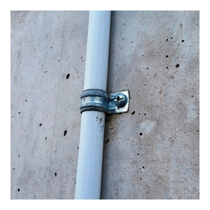 Collier de fixation métallique Celo F 25
