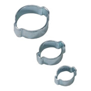 Collier de serrage 2 oreilles 11-13 mm