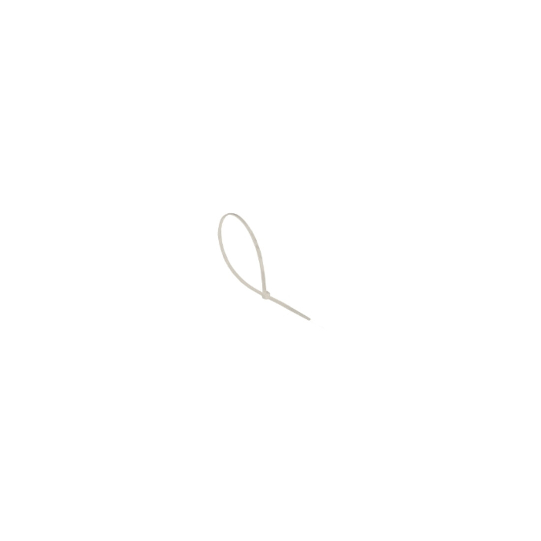 Collier de serrage en nylon couleur naturelle 7,6x450 Réf.CCT (100 ) CELO