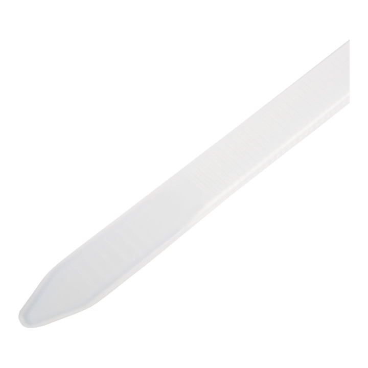 STIER Colliers de serrage en nylon blanc 3,6x140 mm dentelés intérieurs