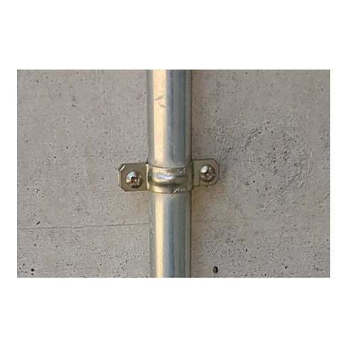 Collier métallique CELO bleu L-32