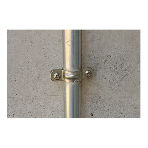 Collier métallique CELO bleu L-50