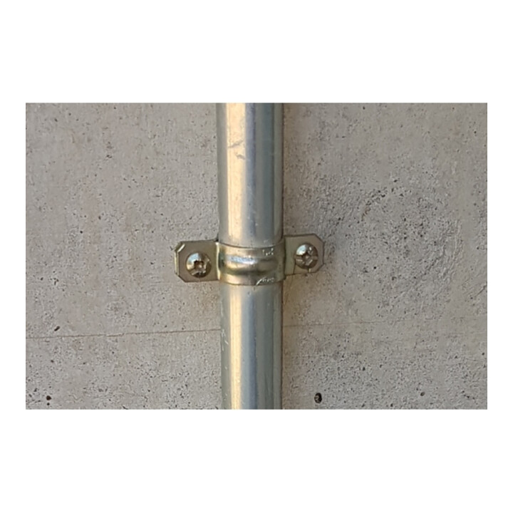 Collier métallique CELO bleu L-50