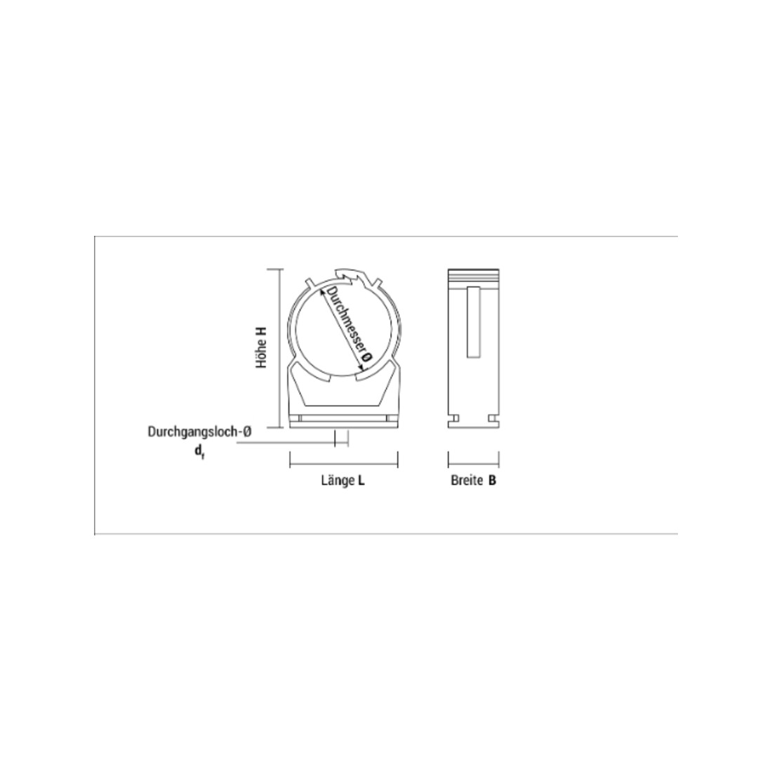 Collier Nylon 18-20 réf. AN blanc (100 ) CELO
