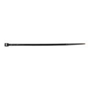 Colliers de câblage L. 150 mm l. 3,6 mm polyamide noir stabilisés aux UV 100un./-1