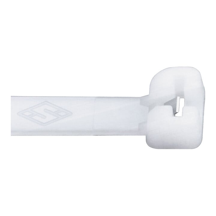 Colliers de câblage L. 200 mm l. 3,5 mm polyamide nature 100un./sachet SAPI SELC
