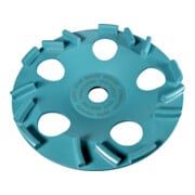 Collomix Schleiftopf, 180 mm Topf mit 12 Segmenten-1