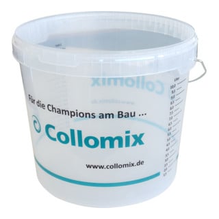 Collomix Seau de mesure 10 litres avec échelle graduée