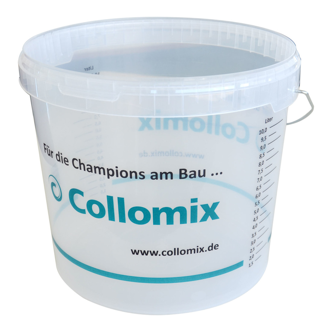 Collomix Seau de mesure 10 litres avec échelle graduée