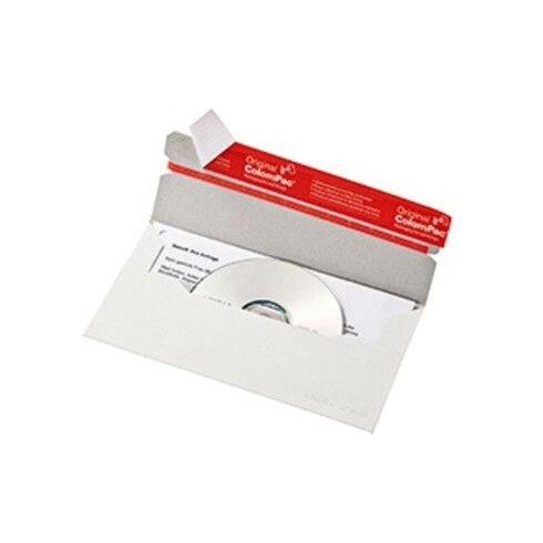 ColomPac CD/DVD-Versandtasche CP040.16 12,1x22cm weiß