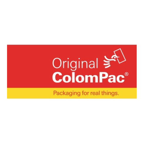 ColomPac Faltkarton CP065.55 24,4x34,4x1,5cm sk weiß