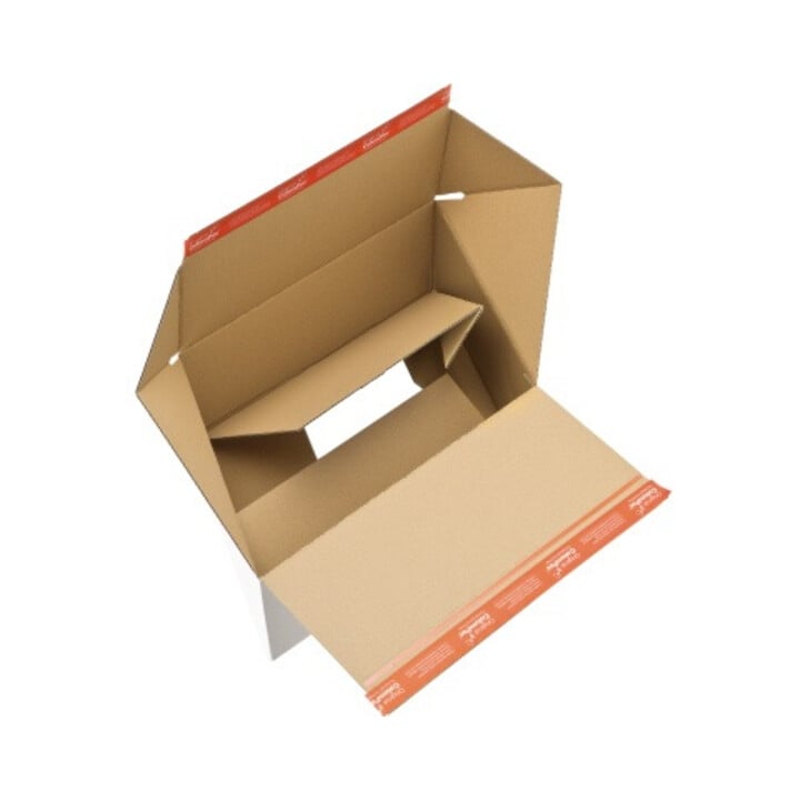 ColomPac® Premium Blitzbodenkarton CP155.155 SK-Verschluss weiß