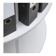 Colonne rotative pour dossiers STIER, 2 niveaux pour max. 48 dossiers, Ø 800 mm x 850 mm-4