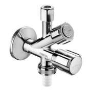 Combinaison de filtres Schell Vanne d'angle COM chrome 1/2