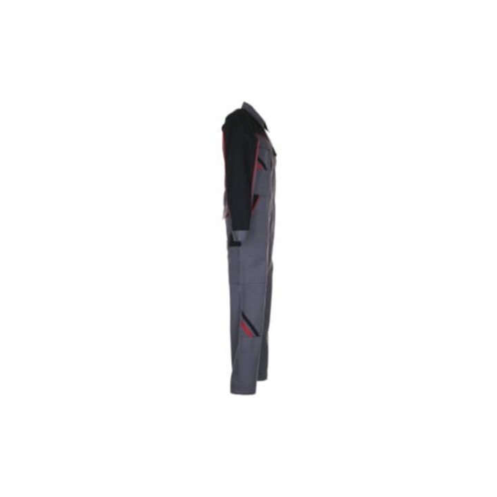 Combinaison de rallye Planam Highline argent/noir/rouge