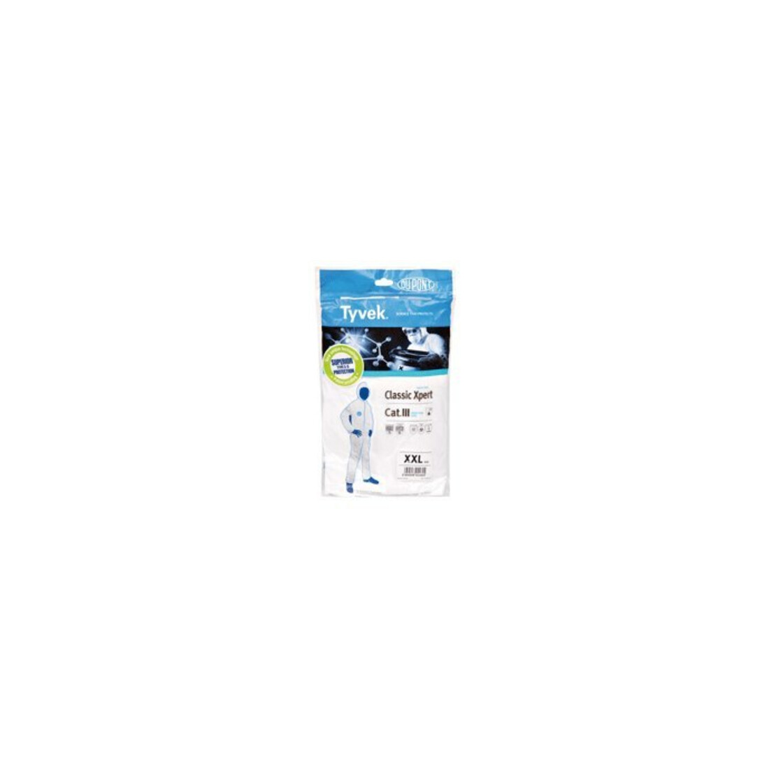 Combinaison jetable Tyvek® Classic Xpert taille XXL blanc cat. III DUPONT