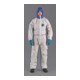 Combinaison MICROGARD 1800 COMFORT,Mod 195 Gr.M blanc/bleu Cat.III MICROGARD-1