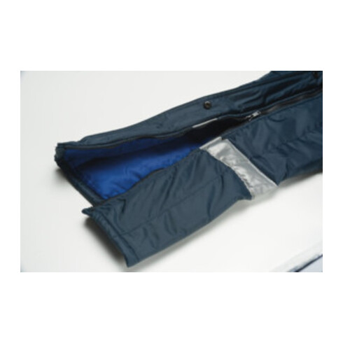 Combinaison pour réfrigérateur/congélateur Planam marine, doublure bleu corail
