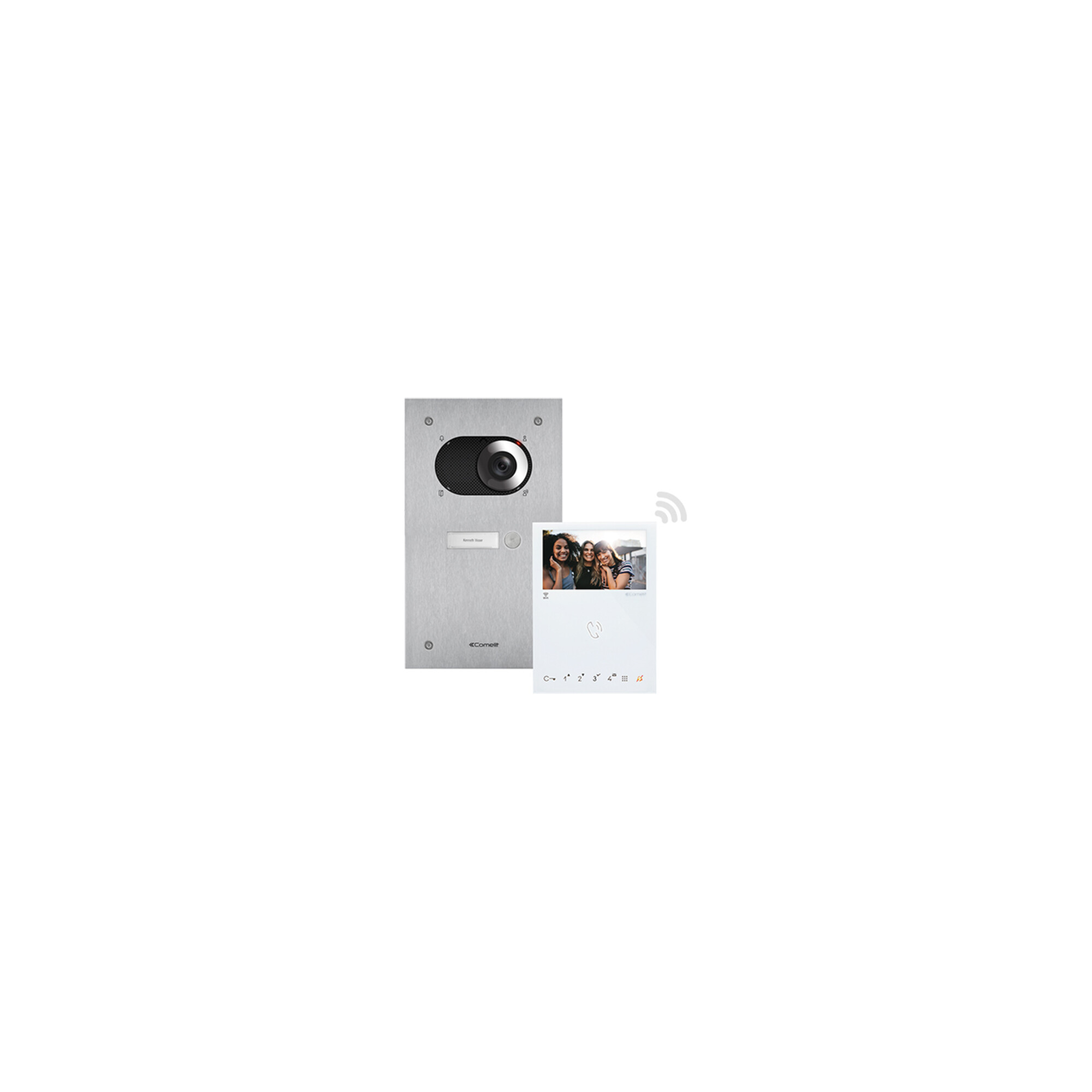 Comelit Group Einfamilienhauskit Switch Monitor WiFi SB2 KVS2011