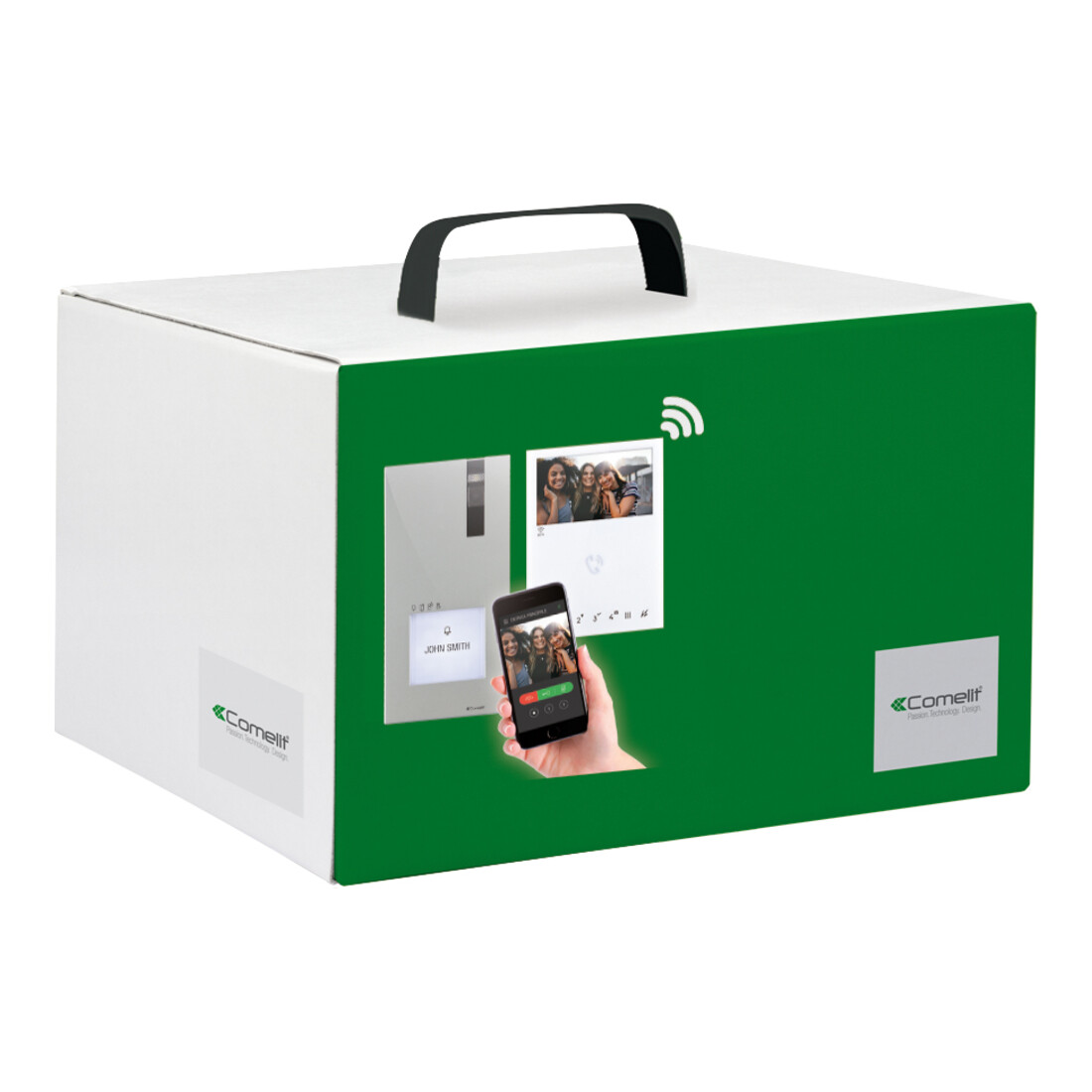 Comelit Group Kit vidéo maison individuelle 1-4 logements WiFi 8451V