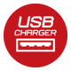 Comfort-Line CL-S Kabelbox mit USB-Ladefunktion schwarz/weiß 3m H05VV-F 3G1,5-4