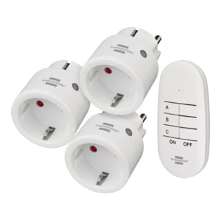 Comfort-Line Mini Funkschalt-Set 3x IP20