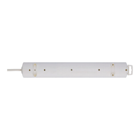 Brennenstuhl Comfort-Line Plus Steckdosenleiste mit Flachstecker 6-fach 2m H05VV-F 3G1,5
