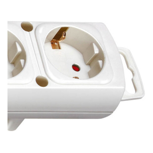 Brennenstuhl Comfort-Line Plus Steckdosenleiste mit Flachstecker 6-fach 2m H05VV-F 3G1,5